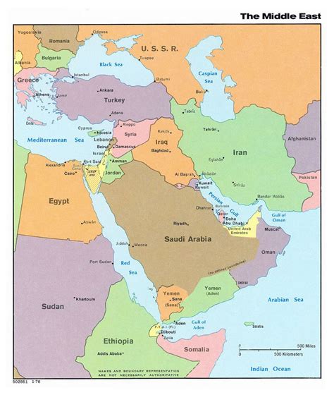 Capitals of the Middle East .